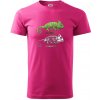 ChameleON_OFF (Hana-creative) - Klasické pánske tričko vyššej gramáže - XL ( Purpurová )