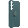 JELLY CASE kryt SILICONE RING SAMSUNG A25 5G zelené (Gumené silikónové púzdro JELLY CASE)