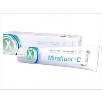 Miradent zubná pasta s Aminfluorid Mirafluor C 100 ml