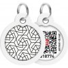 Collar sp. z o.o. Známka QR WAUDOG 30mm Geometry