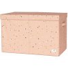 3 Sprouts Truhla na hračky Terrazzo/Clay