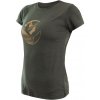 Dámske funkčné tričko Sensor Merino Air Fox Olive green L
