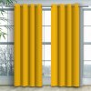 Jednofarebný záves - Žltý Uchytenie závesu: Riasiaca páska 1