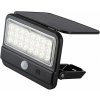 RABALUX 77040 Flaxton solárne nástenné svietidlo so senzorom LED 7W/700lm 4000K IP54 čierna, priehľadná
