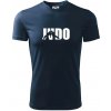 Judo - Nápis - Pánske tričko Fantasy športové - XL ( Tmavomodrá (takmer čierna) )