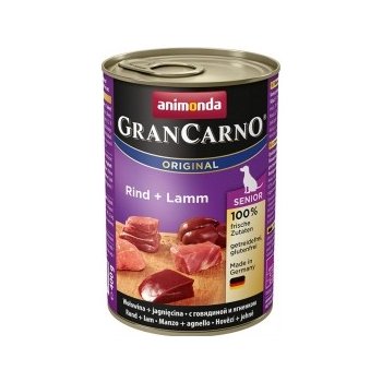 Animonda Gran Carno Senior teľacie & jahňacie 400 g