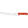 Kuchársky nôž vrúbkovaný Giesser Messer univerzálny - farba oranžová veľkosť 25cm
