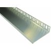 Zakladací soklový hliníkový profil pod ETICS šírky 73 mm, hrúbky 0,8 mm, dĺžky 2,5 m