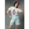 Tričko s potlačou Michael Jackson 1 Pánsky Biela 3XL