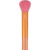 Real Techniques Hyperbrights Glow Off Multitasking Brush štětec na make-up a pudr oranžová