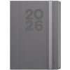 Týdenní diář 2026 Oskar Vigo A5 šedá - autor neuvedený
