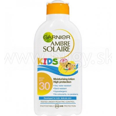 Garnier Ambre Solaire Kids opaľovací mlieko SPF30 200 ml