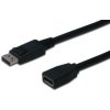 PremiumCord DisplayPort prodlužovací kabel M/F 2m kportmf1-02