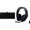 Logitech Modrá klávesnice G PRO GX (920-009392) + černá klávesnice G733 Lightspeed (981-000864)