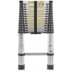 GEKO Hliníkový teleskopický rebrík 4,4 m 150 kg