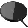 Baseus magnetická bezdrôtová nabíjačka Mini 3 (CCJJ040001) – USB-C, 15 W, 2 A, 115–205 kHz, čierna