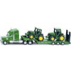 SIKU Farmer – ťahač s podvalníkom a traktormi John Deere 1:87