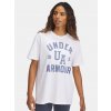Dámske tričko Under Armour UA HWT OS Collegiate SS Biela XS