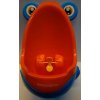 BABY YUGA Detský pisoár žaba modro oranžový