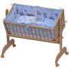 Scarlett Súprava do kolísky 6 dielna Kulíšek - modrá