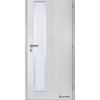 Doornite CPL-Premium laminátové ALU VERTIKA Biela Pór interiérové dvere, DTD CPLP-ALUVER-BielaPor