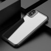 AppleKing nárazuvzdorný transparentný kryt s karbónovou textúrou pre iPhone XR - čierny - možnosť vrátiť tovar ZADARMO do 30tich dní