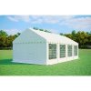 Party stan 4x8m - PVC Premium Ohňovzdorný farba Biela