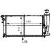 Chladič motora MAHLE BEHR CR 469 000S
