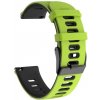 VSETKONAMOBIL 126024 SPORTY Vymeniteľný silikónový remienok Amazfit T-Rex 3 Pro 48mm LIME-BLACK