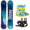Beany Swing dětský snowboard + Beany Kido vázání + Beany Joker boty - 120 cm + XXS (EU 25-32) + EU 27/28
