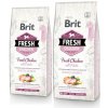 BRIT Fresh chicken with potato puppy healthy growth 2 x 12 kg
