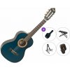 Valencia VC202 Premium SET Transparent Blue 1/2 klasická gitara pre dieťa