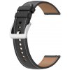 Techsuit Remienok 20mm (W048) - Samsung Galaxy Watch 4/5/Active 2, Huawei Watch GT 3 (42mm)/GT 3 Pro (43mm) - Čierna KF2317687