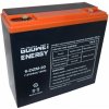 GOOWEI ENERGY Pb trakční záložní akumulátor VRLA GEL 12V/24Ah (6-DZM-20)