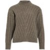 Vila Svetre Relli Highneck Knit - Falcon Hnedá