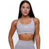 GymBeam Športová podprsenka FIT Mist Grey - M