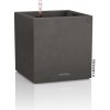 Lechuza geobra Lechuza Canto Stone Low all-in-one set Farba: grafitová čierna, Veľkosť: 40 (40 x 40 / 40 cm)