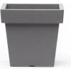 Prosperplast Lofly low 23,4 x 23,4 x 22 cm šedý
