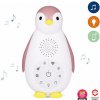 Zazu tučňák Zoe music box s bezdrátovým reproduktorem růžový
