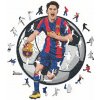 Fan-shop Dřevěné BARCELONA FC Gavi 150 dielov