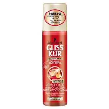 Gliss Kur Color Protect regeneračný balzam pro farbené a tónované vlasy s ochranným faktorom 200 ml