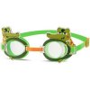 Spokey PLAYA Detské plavecké okuliare s nastaviteľným nosníkom, krokodíl