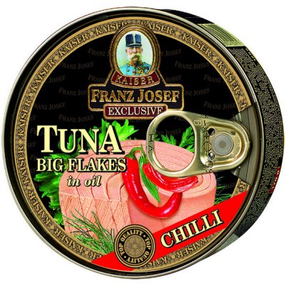 Kaiser Franz Josef Exclusive Tuniak kúsky v slnečnicovom oleji s chilli 170 g