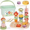 Drevený vzdelávací box 5v1 Magic Garden od Tooky Toy