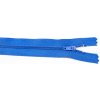 Nedeliteľný jemný plastový špirálový zips (veľkosť číslo 3) rôzne farby - dĺžka 12 cm - 60 cm 12 cm Kráľovská Modrá
