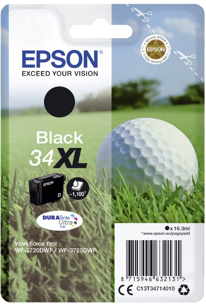 Epson 34XL Black - originálny