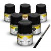 Heller Acrylic Color Set - Military Aircraft 6x12ml + Brush