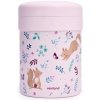 Miniland Termoska na jedlo s 2 hermetickými nádobami Dreamland 700 ml – Veveričky