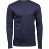 Tee Jays | 530, Pánske tričko Interlock s dl. rukávom, modrá navy, S