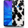 Picasee silikónový prehľadný obal pre Realme 5 - Black Moo